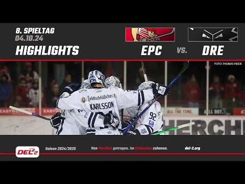 Gameday Highlights Spieltag 8: Eispiraten Crimmitschau vs. Dresdner Eislöwen