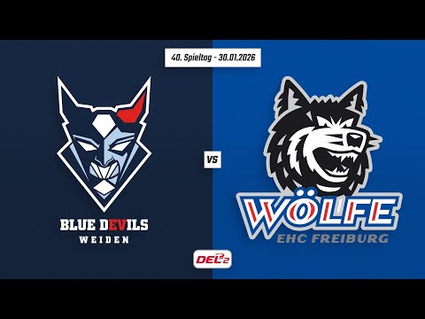 40. Spieltag DEL2 | Blue Devils Weiden vs. EHC Freiburg | Game Highlights