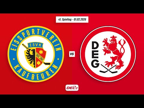 41. Spieltag DEL2 | ESV Kaufbeuren vs. Düsseldorfer EG | Game Highlights