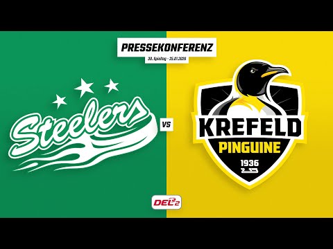 Pressekonferenz 39. Spieltag | Bietigheim Steelers - Krefeld Pinguine