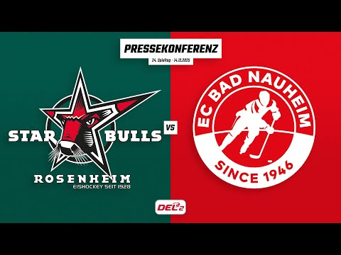 Pressekonferenz 24. Spieltag | Starbulls Rosenheim - EC Bad Nauheim