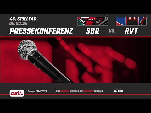 DEL2 Pressekonferenz Spieltag 45: Starbulls Rosenheim vs. Ravensburg Towerstars