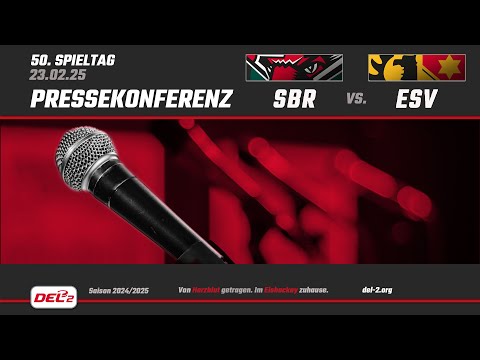 ​DEL2 Pressekonferenz Spieltag 50: Starbulls Rosenheim vs. ESV Kaufbeuren