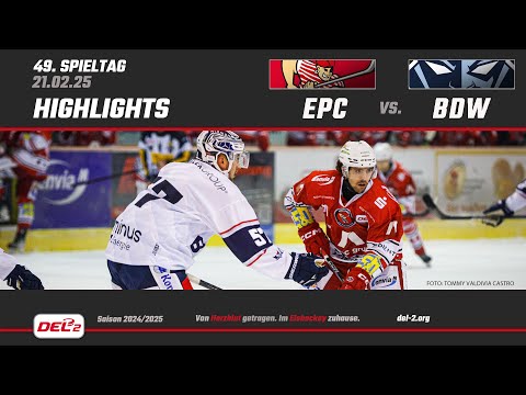 DEL2 Game Highlights Spieltag 49: Eispiraten Crimmitschau vs. Blue Devils Weiden