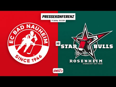 Pressekonferenz 37. Spieltag | EC Bad Nauheim - Starbulls Rosenheim