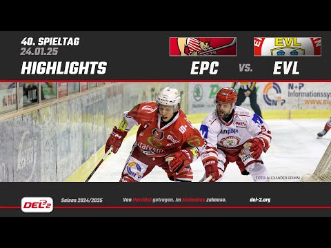 DEL2 Game Highlights Spieltag 40: Eispiraten Crimmitschau vs. EV Landshut