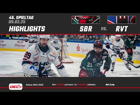 DEL2 Game Highlights Spieltag 45: Starbulls Rosenheim vs. Ravensburg Towerstars