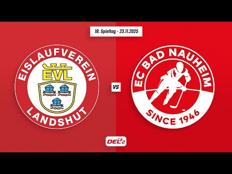 18. Spieltag DEL2 | EV Landshut vs. EC Bad Nauheim | Game Highlights