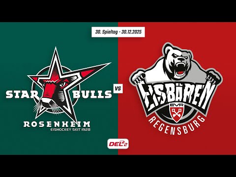 30. Spieltag DEL2 | Starbulls Rosenheim vs. Eisbären Regensburg | Game Highlights