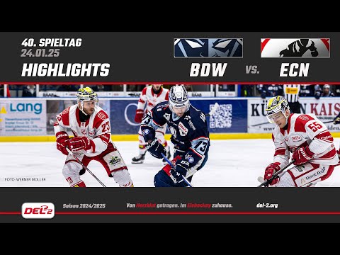 DEL2 Game Highlights Spieltag 40: Blue Devils Weiden vs. EC Bad Nauheim