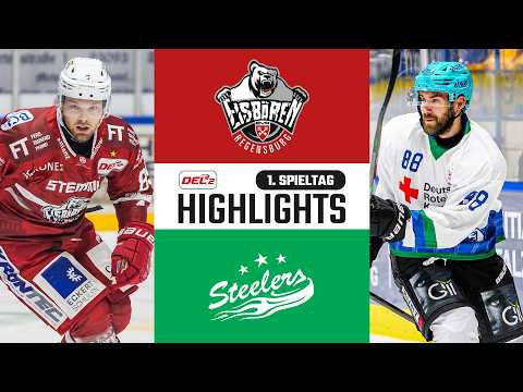 1. Spieltag | Eisbären Regensburg vs. Bietigheim Steelers | DEL2 Saison 2026/27