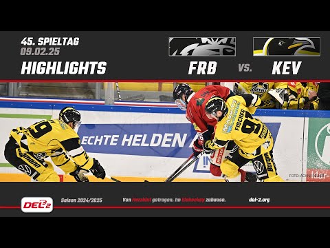 DEL2 Game Highlights Spieltag 45: EHC Freiburg vs. Krefeld Pinguine