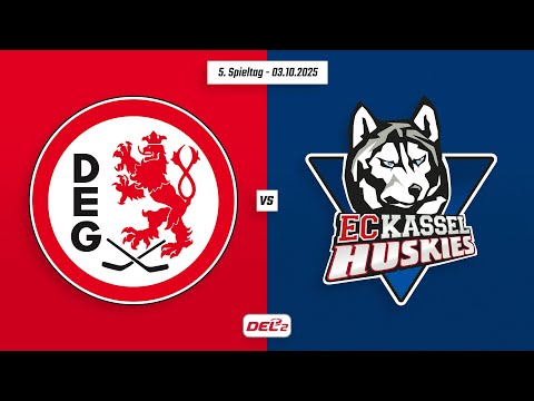 5. Spieltag DEL2 | Düsseldorfer EG vs. EC Kassel Huskies | Game Highlights