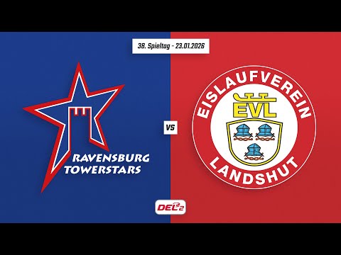 38. Spieltag DEL2 | Ravensburg Towerstars vs. EV Landshut | Game Highlights