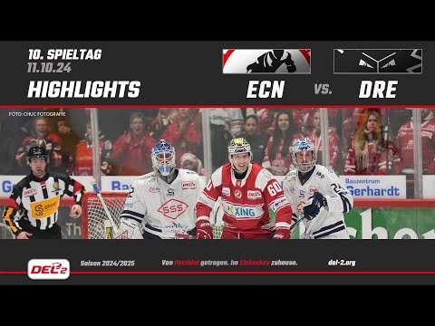 Game Highlights Spieltag 10: EC Bad Nauheim vs. Dresdner Eislöwen