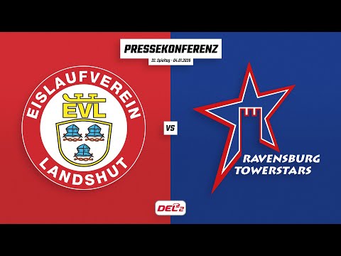Pressekonferenz 32. Spieltag | EV Landshut gegen Ravensburg Towerstars
