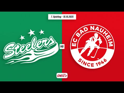 7. Spieltag DEL2 | Bietigheim Steelers vs. EC Bad Nauheim | Game Highlights