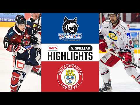 5. Spieltag | EHC Freiburg vs. EV Landshut | DEL2 Saison 2026/27