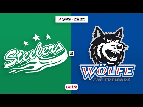 18. Spieltag DEL2 | Bietigheim Steelers vs. EHC Freiburg | Game Highlights