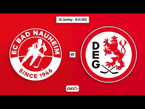 36. Spieltag DEL2 | EC Bad Nauheim vs. Düsseldorfer EG | Game Highlights