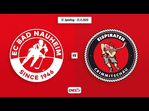 17. Spieltag DEL2 | EC Bad Nauheim vs. Eispiraten Crimmitschau | Game Highlights