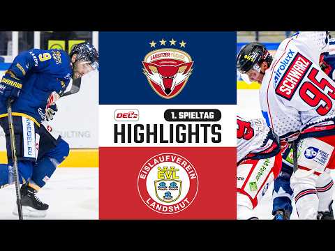 1. Spieltag | Lausitzer Füchse vs. EV Landshut | DEL2 Saison 2026/27