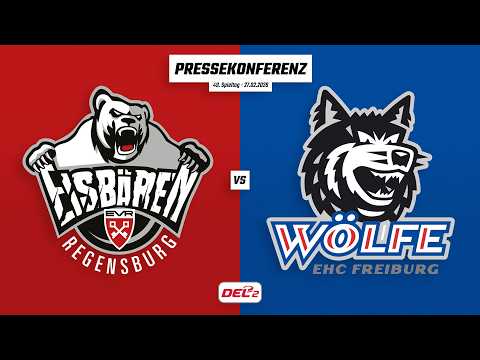 Pressekonferenz 49. Spieltag | Eisbären Regensburg - EHC Freiburg
