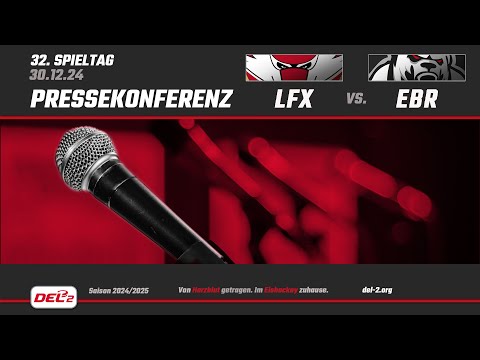DEL2 Pressekonferenz Spieltag 32: Lausitzer Füchse vs. Eisbären Regensburg
