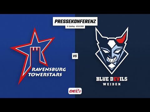 Pressekonferenz 31. Spieltag | Ravensburg Towerstars gegen Blue Devils Weiden