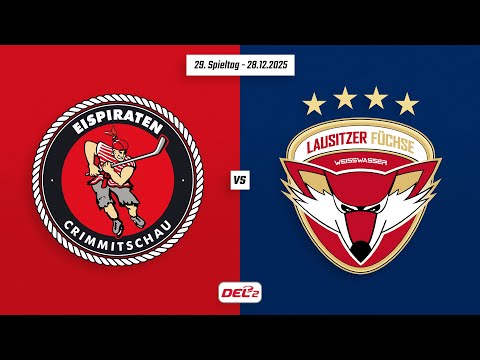 29. Spieltag DEL2 | Eispiraten Crimmitschau vs. Lausitzer Füchse | Game Highlights