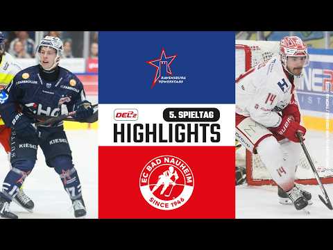 5. Spieltag | Ravensburg Towerstars vs. EC Bad Nauheim | DEL2 Saison 2026/27