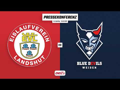 Pressekonferenz 45. Spieltag | EV Landshut - Blue Devils Weiden