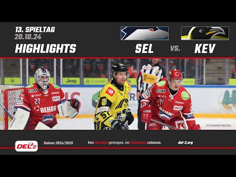 Game Highlights Spieltag 13: Selber Wölfe vs. Krefeld Pinguine