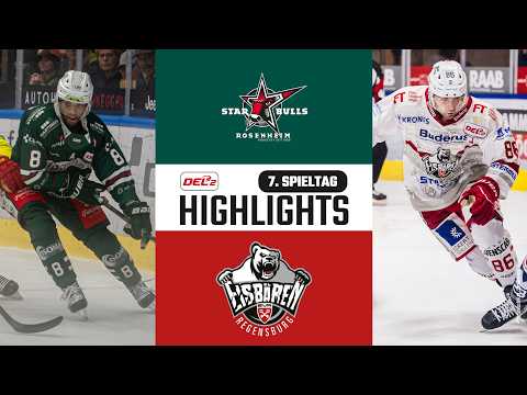 7. Spieltag | Starbulls Rosenheim vs. Eisbären Regensburg | DEL2 Saison 2026/27