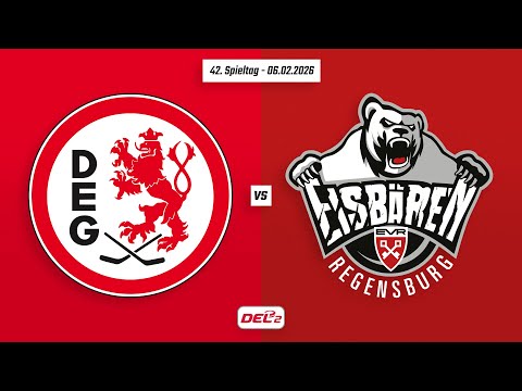 42. Spieltag DEL2 | Düsseldorfer EG vs. Eisbären Regensburg | Game Highlights