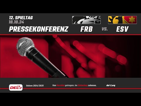 Pressekonferenz Spieltag 12: EHC Freiburg vs. ESV Kaufbeuren