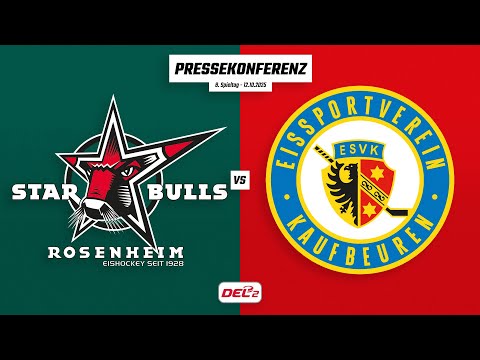 Pressekonferenz 8. Spieltag | Starbulls Rosenheim - ESV Kaufbeuren