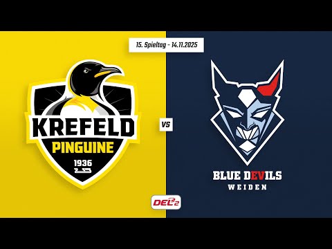 15. Spieltag DEL2 | Krefeld Pinguine vs. Blue Devils Weiden | Game Highlights