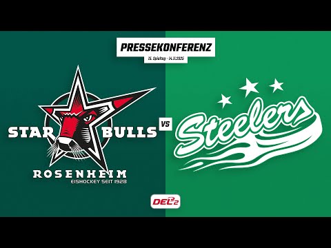 Pressekonferenz 15. Spieltag | Starbulls Rosenheim - Bietigheim Steelers