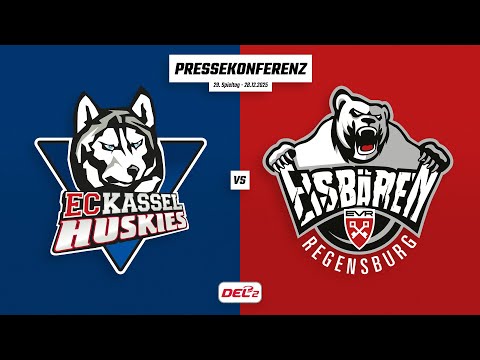 Pressekonferenz 29. Spieltag | EC Kassel Huskies - Eisbären Regensburg