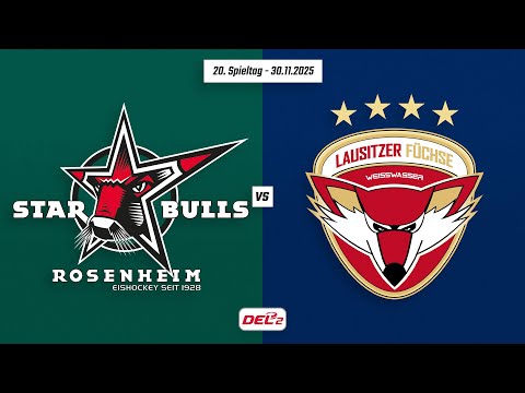 20. Spieltag DEL2 | Starbulls Rosenheim vs. Lausitzer Füchse | Game Highlights