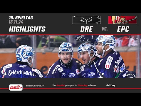 Game Highlights Spieltag 18: Dresdner Eislöwen vs. Eispiraten Crimmitschau