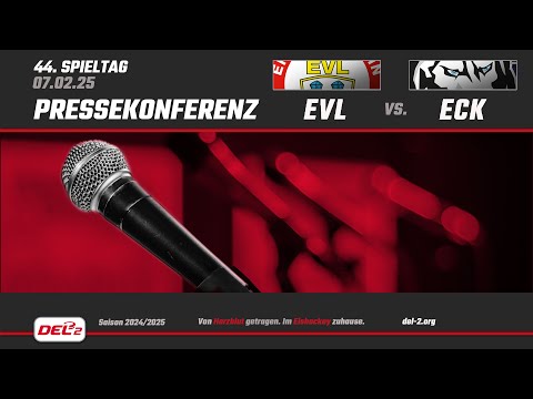 DEL2 Pressekonferenz Spieltag 44:  EV Landshut vs. EC Kassel Huskies