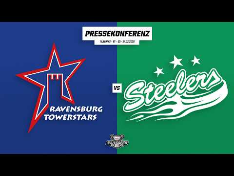 Pressekonferenz DEL2 Playoffs | Viertelfinale | Ravensburg Towerstars - Bietigheim Steelers