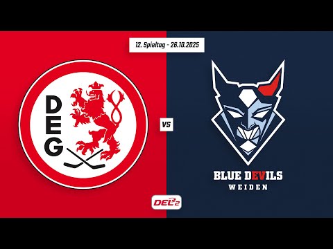 12. Spieltag DEL2 | Düsseldorfer EG vs. Blue Devils Weiden | Game Highlights