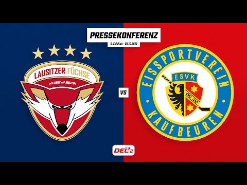 Pressekonferenz 6. Spieltag | Lausitzer Füchse - ESV Kaufbeuren