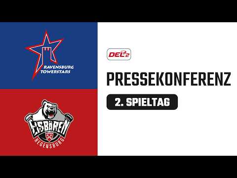 Pressekonferenz 2. Spieltag | Ravensburg Towerstars vs. Eisbären Regensburg | DEL2 Saison 2026/27