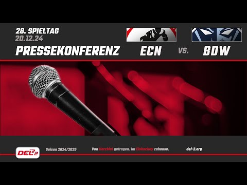 Pressekonferenz Spieltag 28: EC Bad Nauheim vs. Blue Devils Weiden