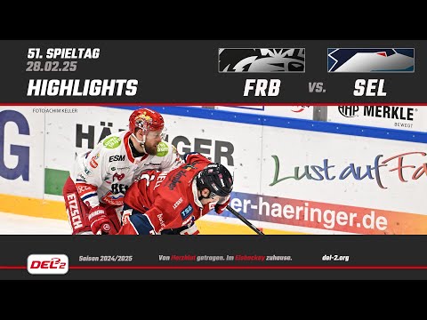 ​DEL2 Game Highlights Spieltag 51: EHC Freiburg vs. Selber Wölfe