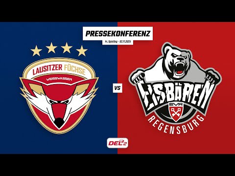 Pressekonferenz 14. Spieltag | Lausitzer Füchse - Eisbären Regensburg
